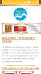 Mobile Screenshot of majesticcardsonline.com